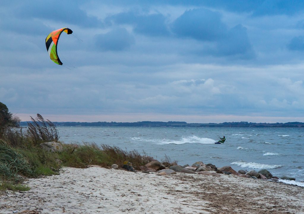 Aktivitäten und Sehenswürdigkeiten Binz kitesurfing